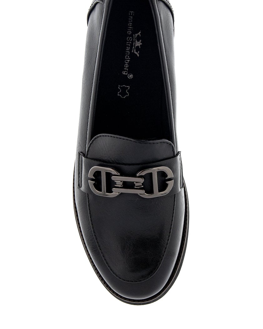 Emelie Strandberg Svart Loafer