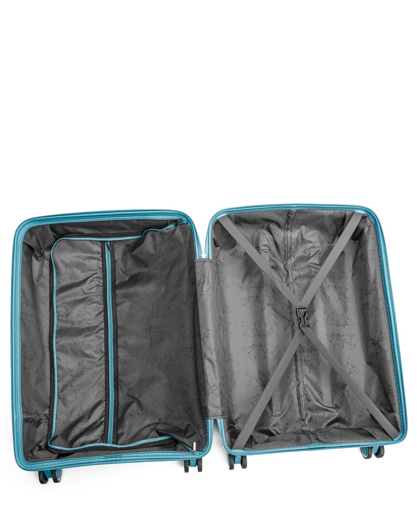 North Pioneer Blå Resväska