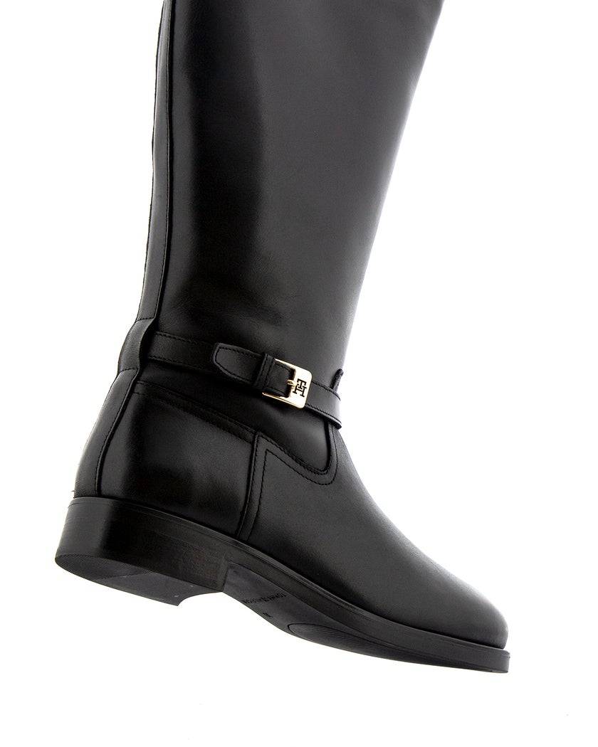 Tommy Hilfiger Svart Stövel