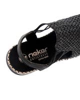 Rieker Svart Sandal