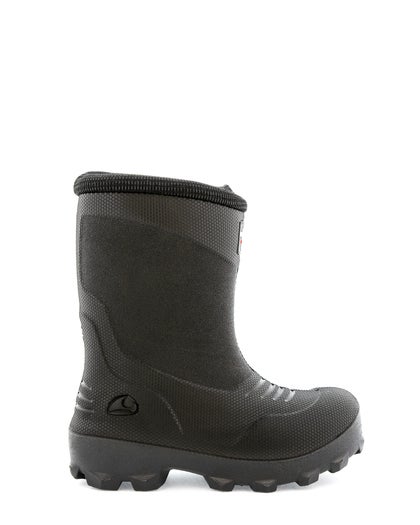 Viking Svart Gummistövel