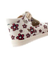 Kavat Vit/Blommig Sandal