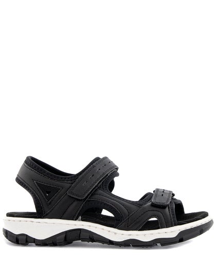 Rieker Svart Sandal