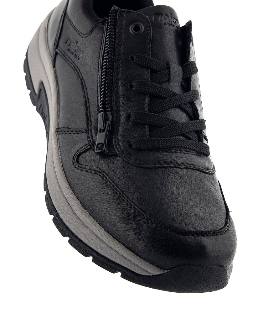 Rieker Svart Promenadsko