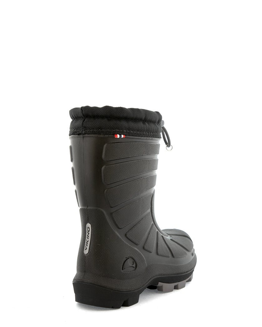 Viking Svart Gummistövel