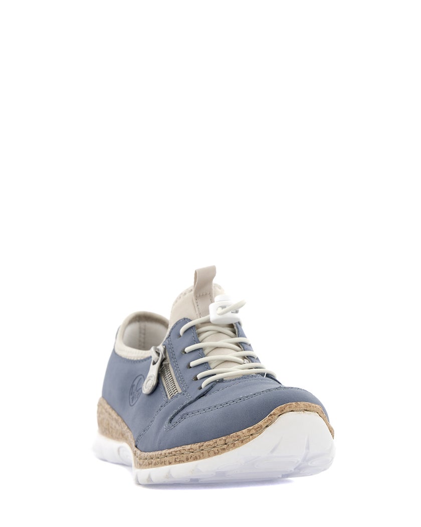 Rieker Blå Promenadsko