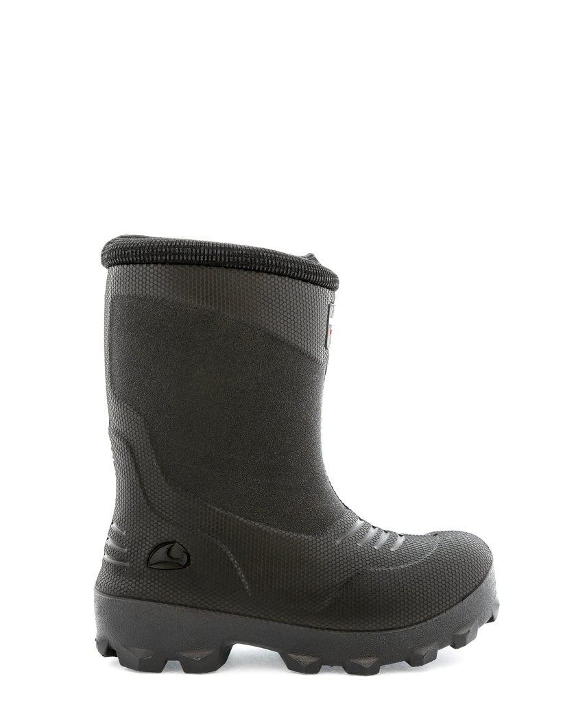 Viking Svart Gummistövel