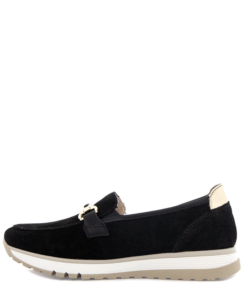 Rieker Svart Loafers
