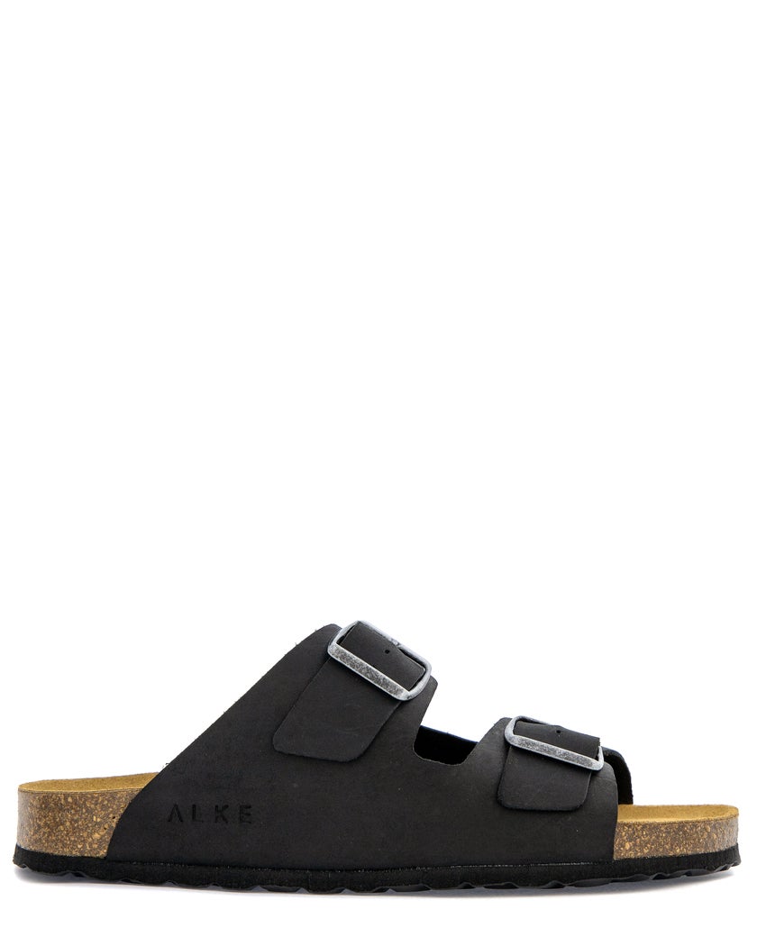 ALKE Svart Sandal