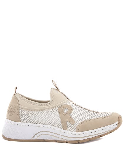 Rieker Beige Promenadsko