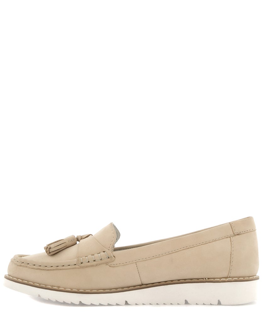Bellezza Beige Loafers