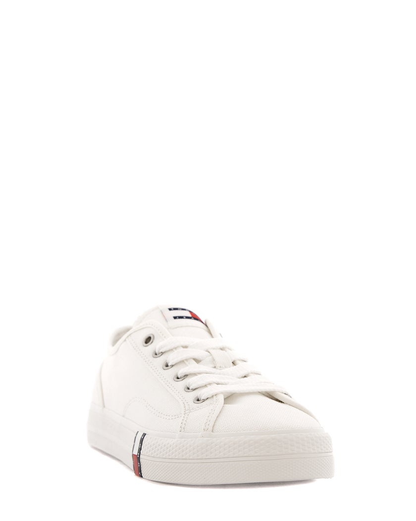 Tommy Hilfiger Vit Tygsko