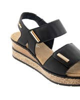 Rieker Svart Sandalett