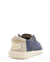 Hey Dude Blå Tygsko