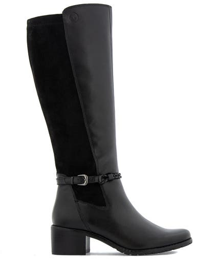 Caprice Svart Stövel
