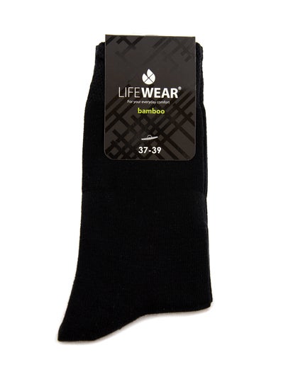 Svart strumpa bamboo