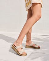 Rieker Beige Slip-In