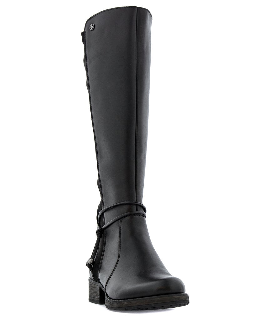 Rieker Svart Stövel