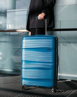 North Pioneer Blå Resväska