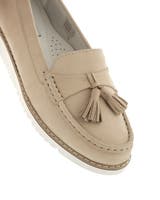 Bellezza Beige Loafers