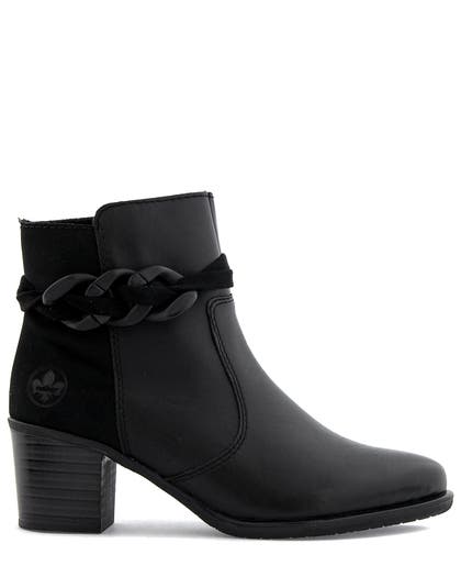 Rieker Svart Stövlett