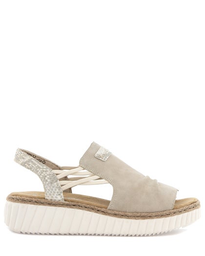 Rieker Beige Sandal