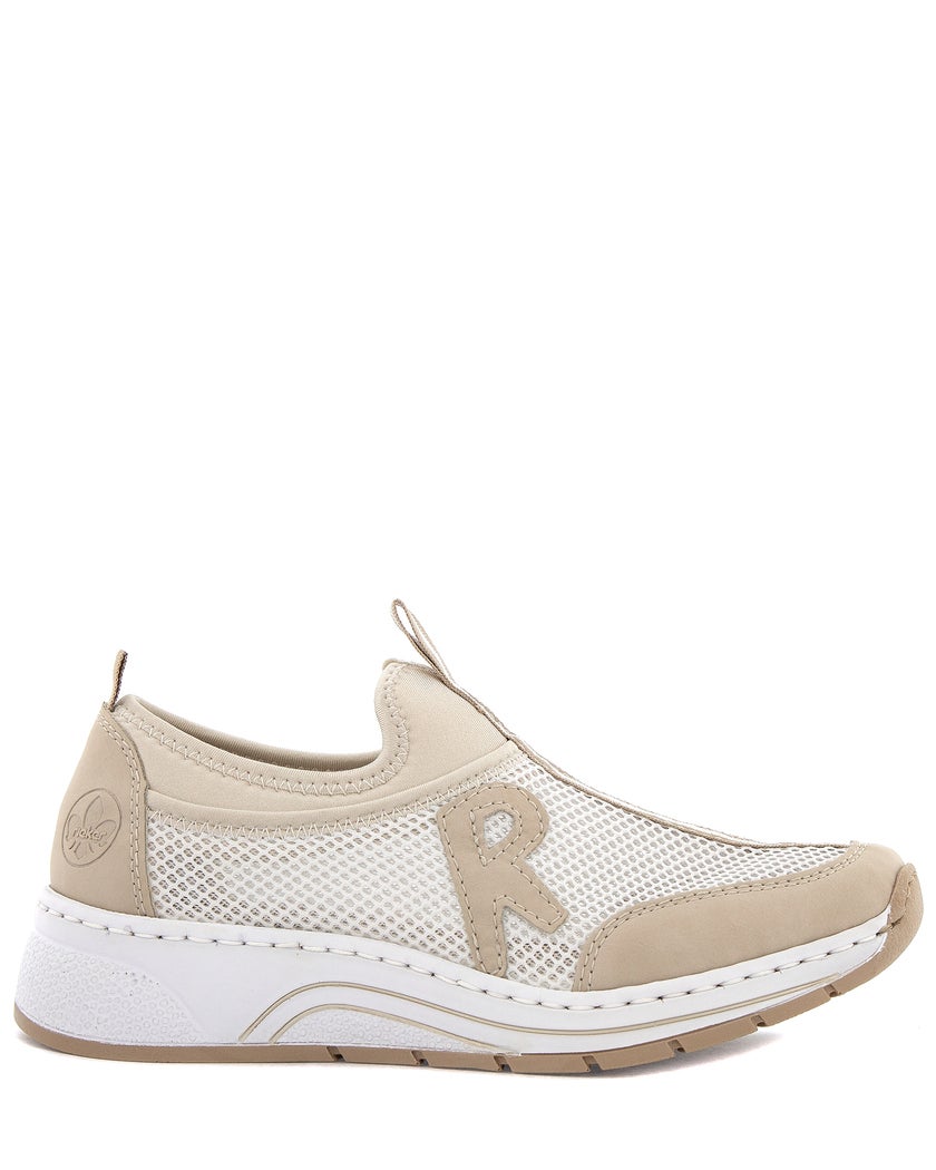 Rieker Beige Promenadsko