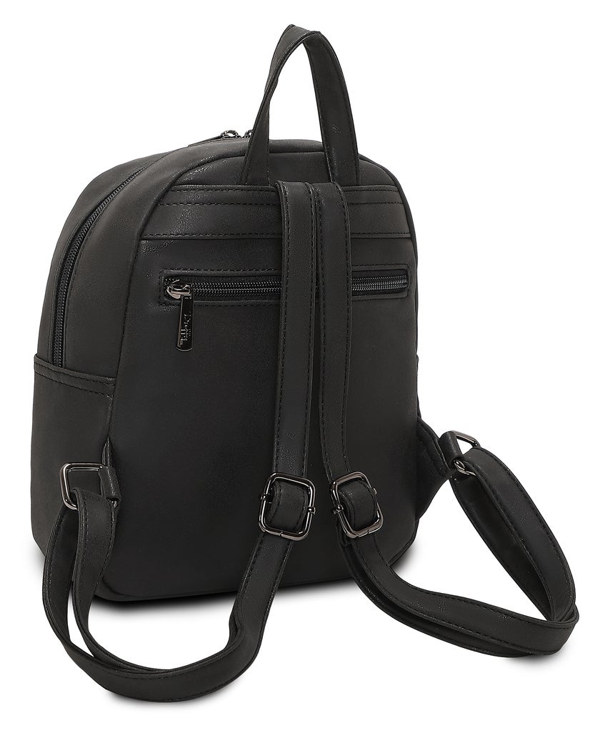 Duffy Svart Ryggsäck