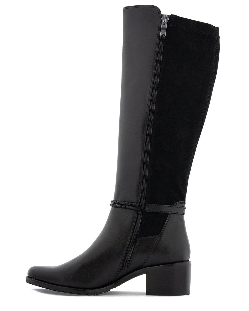 Caprice Svart Stövel