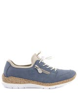 Rieker Blå Promenadsko