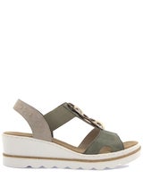 Rieker Grön Sandalett