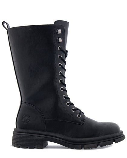 Rieker Svart Stövel