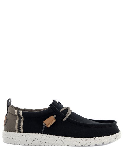 Hey Dude Svart Tygsko