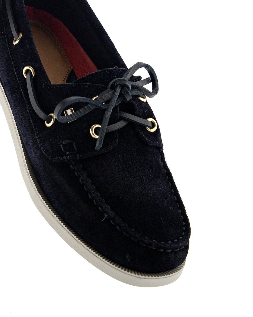 Tommy Hilfiger Blå Seglarsko