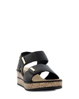 Rieker Svart Sandalett