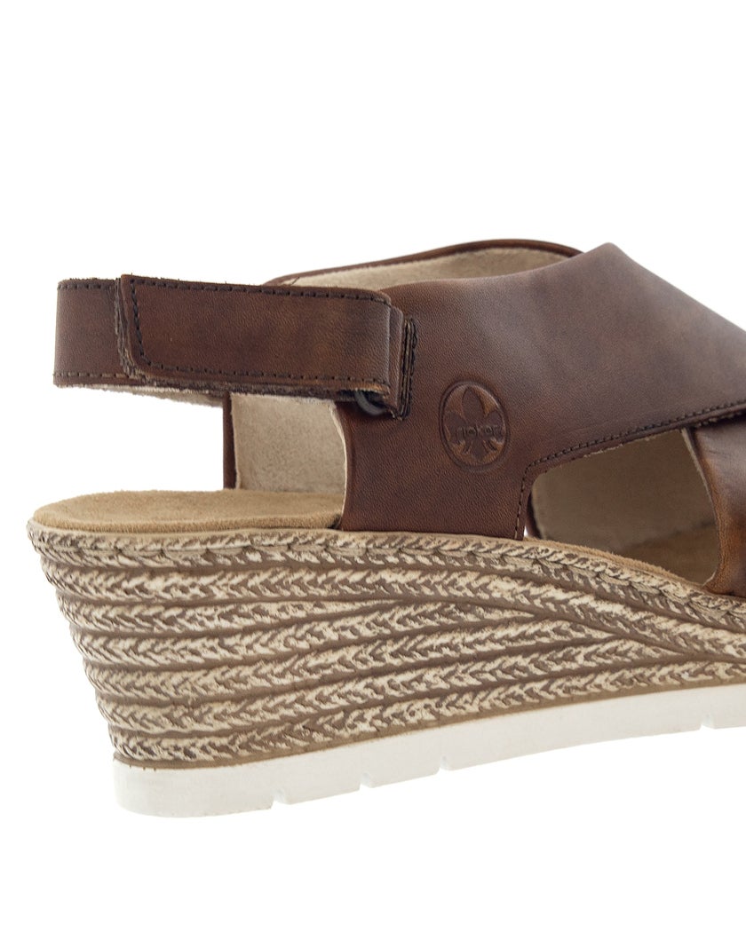 Rieker Brun Sandalett