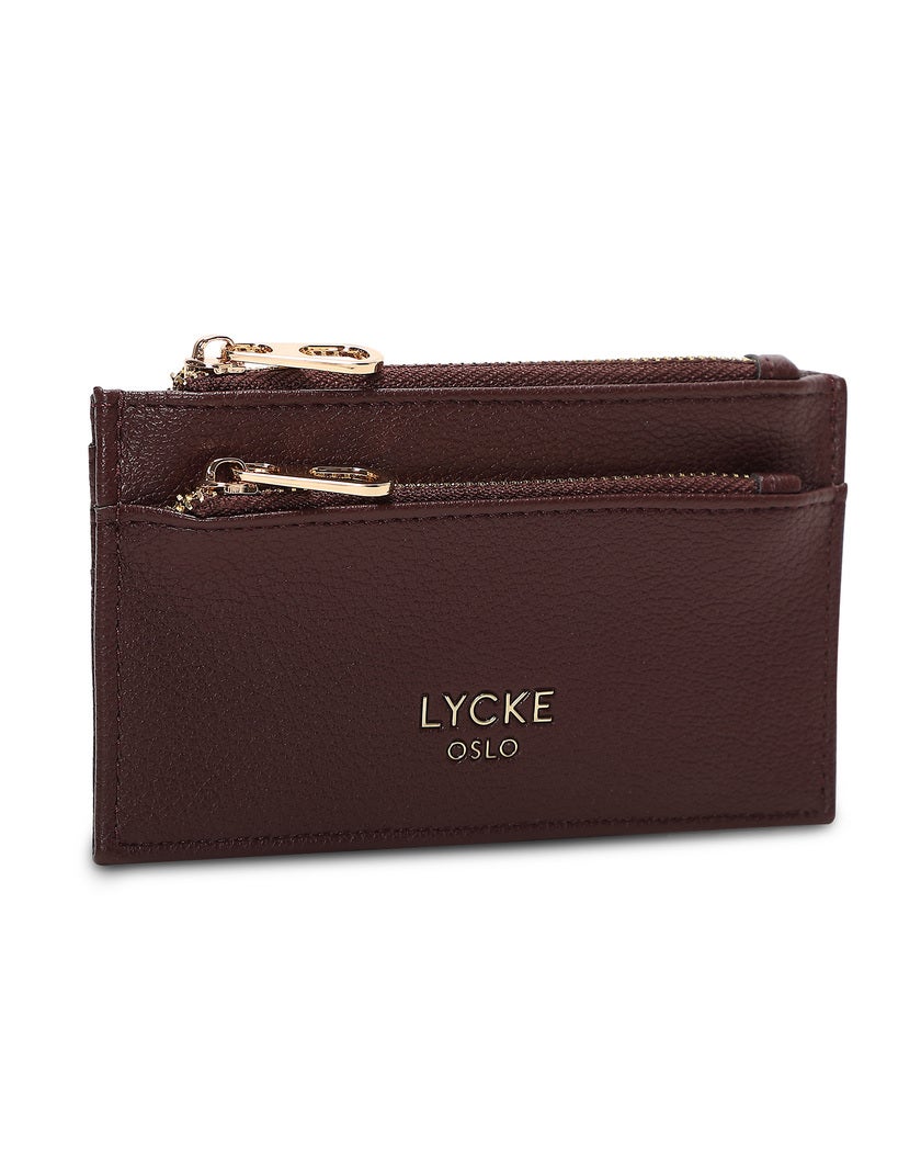 Lycke Bordeaux Cardholder