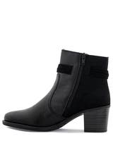 Rieker Svart Stövlett